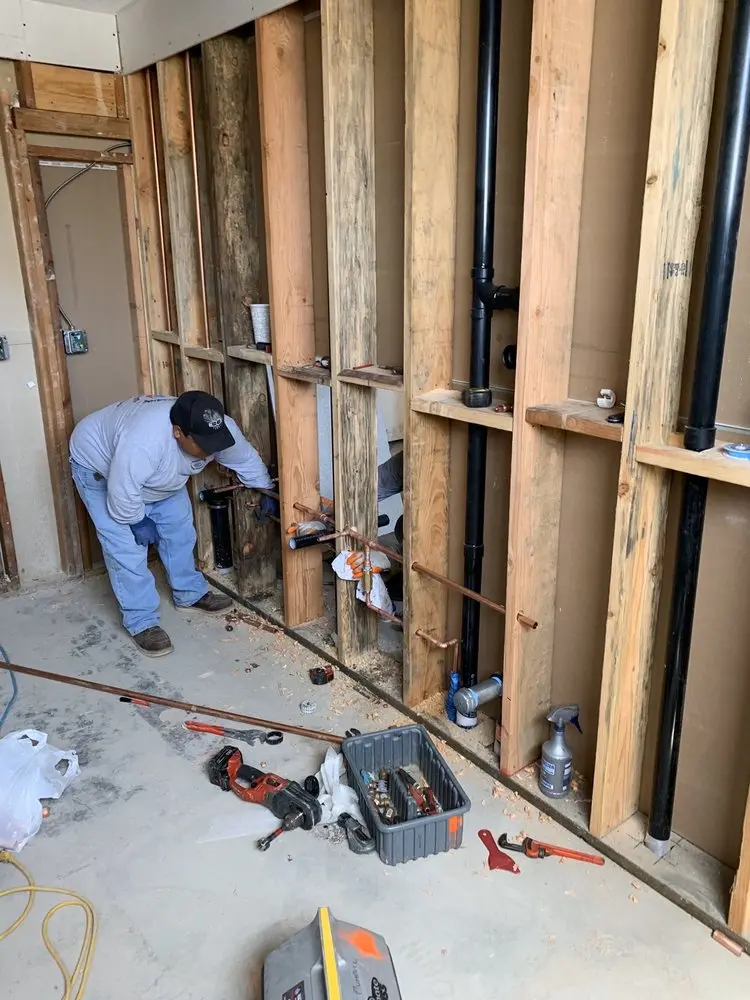 Commercial rough-in plumbing for Water Heater Replacement in Vero Beach
